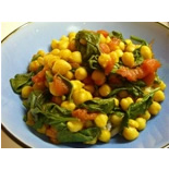 Curried Mustard Greens & Garbanzo Beans with Sweet Potatoes – TypeFree Diabetes